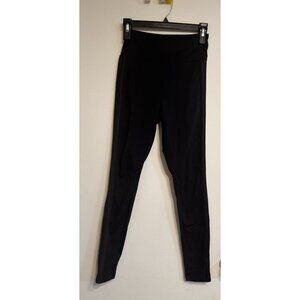 ADAY Brakes On Leggings Black Size S High-Stretch Blend With Contrast Panels and